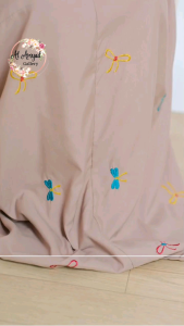 Mukena Terusan PITA Coquette Bordir Anak SD Remaja