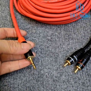 Dây phát nhạc 3 ly ra 2 đầu Av chân  đồng nguyên chất. 1m2m 3m 5m 10m 15m 20m. (Đơn  giá: 1 sợi)