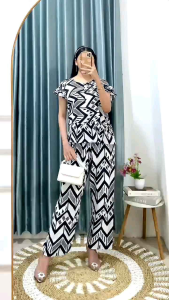 promo setelan wanita murah/oneset masakini/oneset monocrom