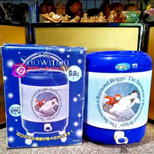6.9L THE SNOWMAN WIDE MOUTH WATER COOLER JUG • JAPAN SURPLUS
