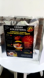 HERBAL DARAH TINGGI: ISI 3 SASET SEDUH AIR PANAS