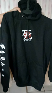 Hoodie Pria wanita Death Dream Hoodie matt Fleece