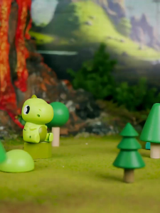 Electric dinosaur GARAGE toys 3 level car parking lot and map