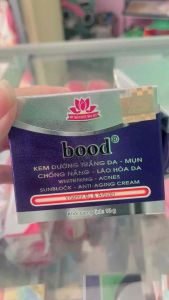KEM BOOD DƯỠNG TRẮNG DA NGỪA MỤN CHỐNG NẮNG CHỐNG LÃO HOÁ DA 10g
