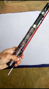 Joran Pancing Ikan Mas 150 cm Terbaru Murah Kuat Kaku Motip Gagang Batik