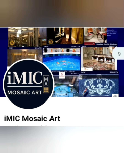 Custom Mosaic Design Package for Churches Pools Wall Art Hotels Homes Commercial Logos Handcrafted Customized Exceptional