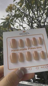 M3 - 10PCS SET KUKU PALSU POLOS / KUKU PALSU SOFT PINK / KUKU PALSU SOFT PINK POLOS / FAKE NAILS FASHION