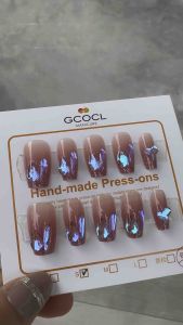 MP2 - 10PCS SET KUKU PALSU / KUKU PALSU PANJANG / KUKU PALSU FASHION / KUKU PALSU BERMOTIF / KUKU PALSU CANTIK / KUKU PALSU MANIK-MANIK