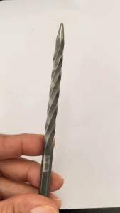 เหล็กแทงคว้านรูแผลปะยาง(เฉพาะตัวเหล็ก)ราคา150บาท เหล็กอย่างดี