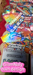 SUBJECT STICKER