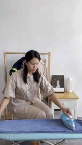 Cầu Là Quần Áo Tăng Giảm Độ Cao JM3 - Bàn Để Ủi Cao Cấp Chân Inox  47wood