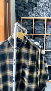 flanel wanita lengan panjang kemeja flannel bestseller