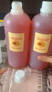 SABUN WAJAH PEPAYA CAIR LITERAN 1 LITER SABUN H.N 1 LITER