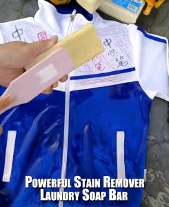 Sabun Batang Penghilang Noda Pakaian 200g Sabun Cuci Ajaib Serbaguna