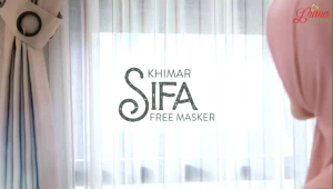 KHIMAR CERUTY SIFA JUMBO gratis masker LIana