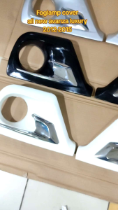 Ring foglamp all new avanza 2012-2015 model luxury fog lamp cover lampu kabut variasi eksterior mobil