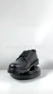 SEPATU PDH Pria Fantopel Dinas Security TNI Polri Satpam Kerja kantor tali Resleting Size 39-46