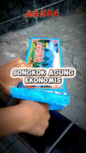 Songkok Peci Hitam Polos Pria Dewasa Ekonomis Agung Bahan Beludru