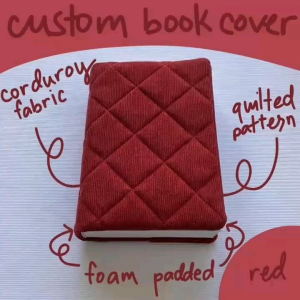 Custom Book Cover Size Guide: Measure Length and Height for Perfect Fit.
