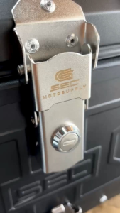 Sec Black Ops Alloy Top Box 45 Liters: High Capacity Outdoor Gear Box