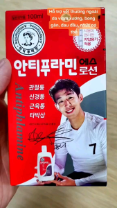 HÀNG LOẠI 1-Dầu nóng xoa bóp Antiphlamine  Hàn Quốc 100ml -