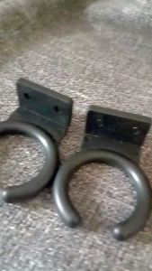 Holder mikrofon tembok wall mount mic holder harga tertera untuk sepasang