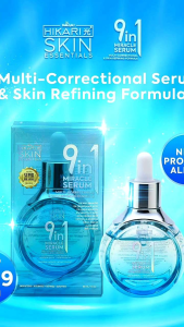 Hikari 9 in 1 Miracle Serum 30 ml - Hydrating Anti-Aging Brightening Firming Nourishing - Suitable for All Skin Types - Ideal for Daily Skincare Routine
