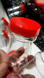 Toples Plastik 150 ml Slim / Toples sambal 150 ml / toples bumbu