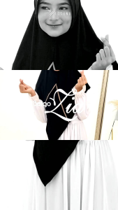 Yessana Hijab Bergo Zia Jersey terbaik COD ✔️