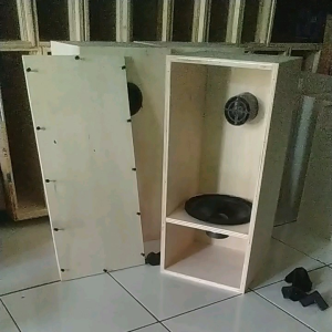Box subwoofer bazzoka 8 inch
