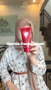 LAMOUR GENTLE FACIAL WASH - Sabun Cuci Muka Untuk Semua Jenis Kulit Original BPOM