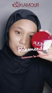 LAMOUR DNA SALMON TINTED SUNCREEN - Cushion DNA Salmon anti UV SPF 50++