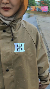 JAS HUJAN RAINCOAT Terbaik Pria Wanita BY ENJEBE Anti Rembes Mocca best seler