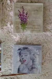 Dinner Party Napkins Serviettes Paper Disposable - Colour Floral Green Leaves [NSP055]