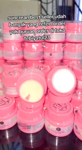 2 pcs cream siang lby whitening glowing plus salep Lby malam original