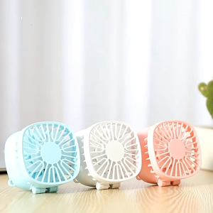 Quạt du lịch cầm tay gấp gọn 3 tốc độ quạt mini quạt gấp gọn pin 800mah kèm dây đeo tiện lợi có thể sạc qua USB