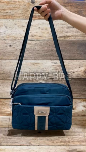 Tas Selempang Wanita CHIBAO KANVAS CB107-c-51 6Sleting