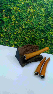 Pipa Once Klokotan Kayu Bajaka 10cm B279