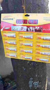 lem super glue HANDSOME 1 pack isi 12 pcs