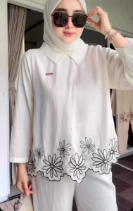 Setelan Lupita dan Aysella Wanita/ Setelan Panjang/Baju Setelan Wanita Terbaru