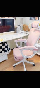Ghế công thái học S08 màu hồng - ghế chơi game livestream làm việc học tập tiệu quả Ghế Gaming Cao Cấp - Lazada
