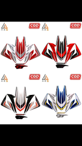 Striping Stiker Lis Les Motor Yamaha Soul GT Street 125 2014 Standar Full Set