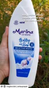 Lotion Tubuh dan Tangan Marina UV White 460ml: Sehat & Bercahaya