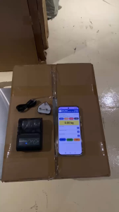 150KG FWE DIGITAL PLATFORM SCALE STAINLESS STEEL WEIGHT ONLY WITH FULLSET BLUETOOTH PRINTER FWEweight APP FWE TIMBANG PELANTAR DIGITAL STAINLESS STEEL BERAT SAHAJA