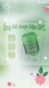 ỐNG HÍT DƯỢC LIỆU OPC GIÚP THÔNG MŨI GIẢI CẢM THƯ GIẢN
