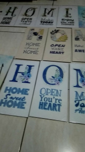 HIASAN DINDING KALIGRAFI 1 SET isi 3pcs KK01