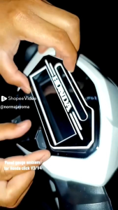 Speedometer Acrylic emblem for v3/v4/125 with panel protector film