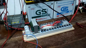 Power inverter PAC 24TR TAHAN AIR & Flip flop Driver Trafo Non gap e.258 6A spek 24V ( 2 accu ) COD mantap