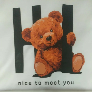 TERBARU..kaos wanita lengan pendek/S/M/L/XL/XXL/kaos atasan katun combed 30s/kaos oblong atasan sablon bear(murah dan berkualitas)