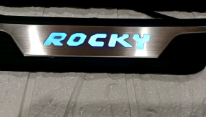 Door Sill Plate LED Sillpate Samping Rocky Raize Lampu